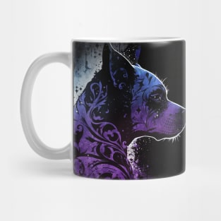 Gothic Staffy Art Mug